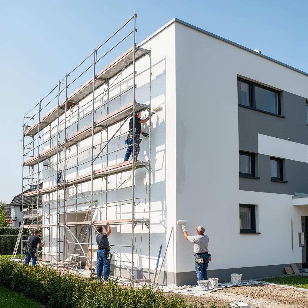 Fassadenarbeiten